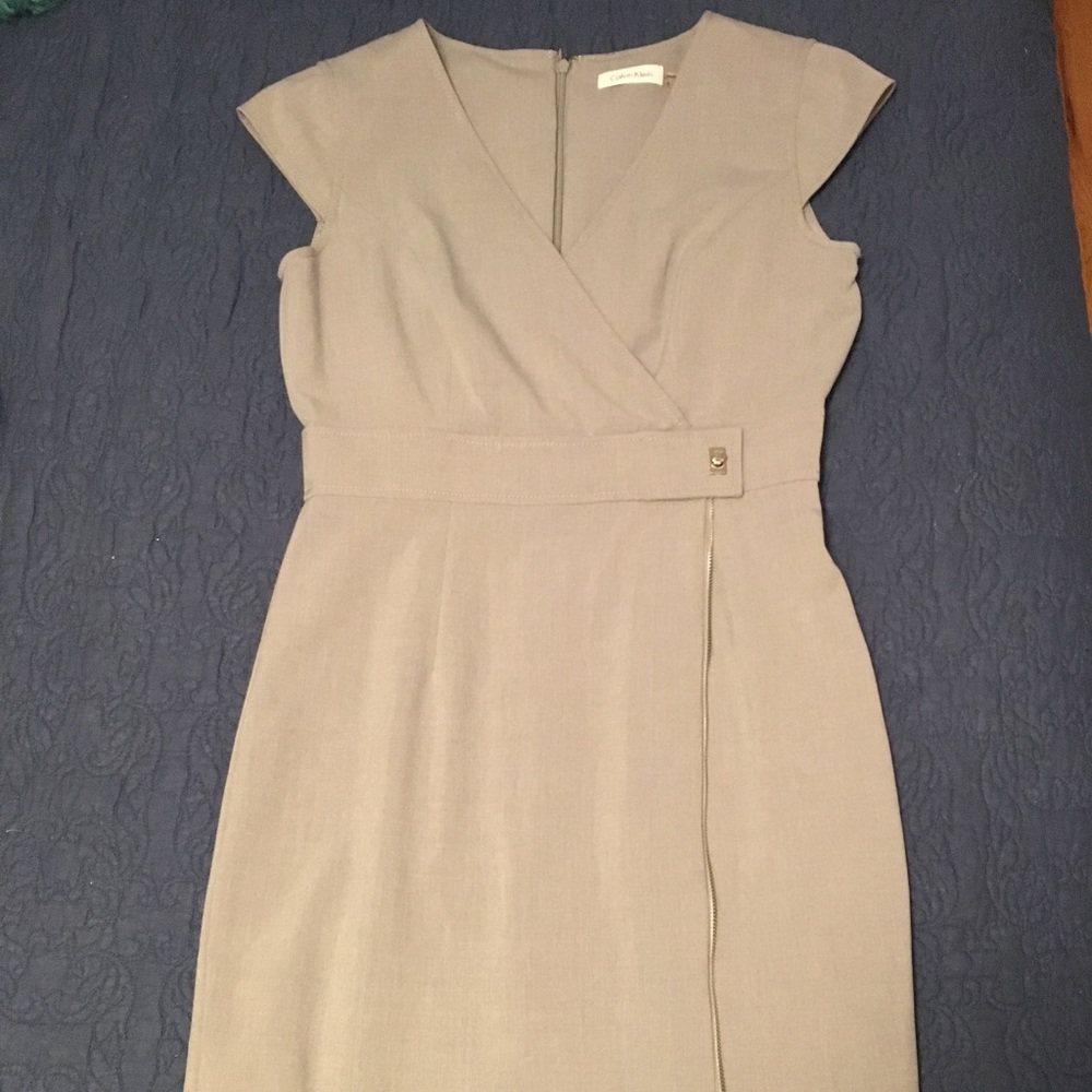 Calvin Klein Gray Dress